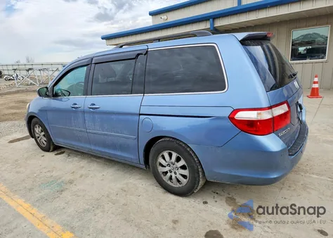 2007 Honda Odyssey Ex z USA, uszkodzony, nr VIN 5FNRL38427B024156